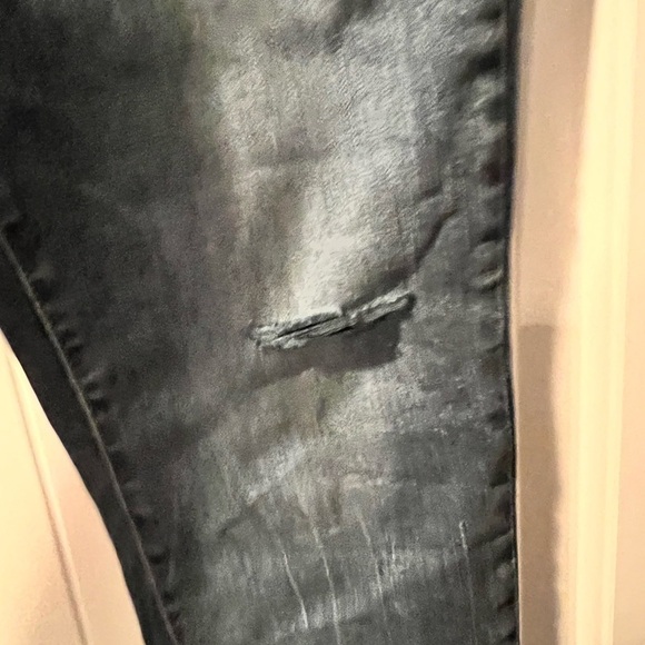 Maurice’s‎ distressed jeggings jeans L Large long NWT - Picture 9 of 10